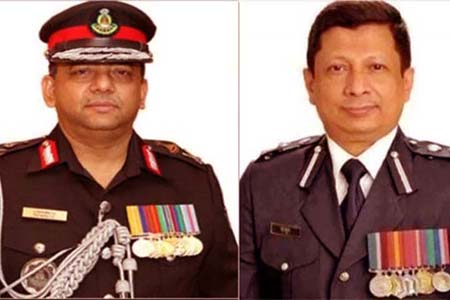 আইজিপি ও র‍্যাব ডিজি