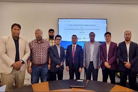 আইডিয়া প্রকল্প ও মাইক্রোসফটের এলওআই স্বাক্ষর