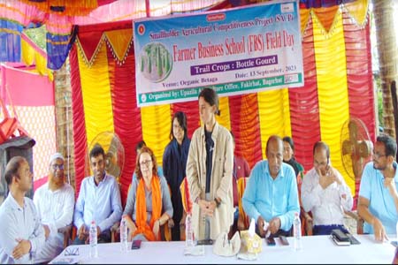 সবজি  ক্ষেত পরিদর্শন