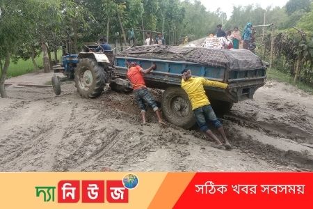 কুুড়িগ্রামে অবৈধভাবে বালু-মাটি উত্তোলন