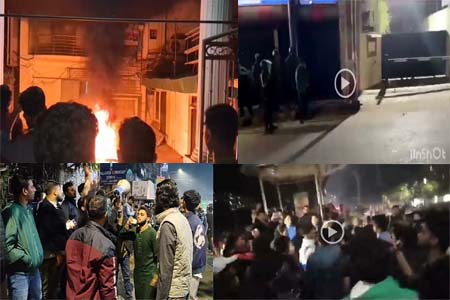 ভারতের সহকারি হাই কমিশন অফিসে হামলা