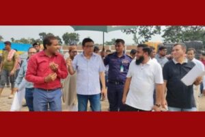 বেনাপোল স্থলবন্দর পরিদর্শনে চেয়ারম্যান মোহাম্মদ মানজারুল মান্নান