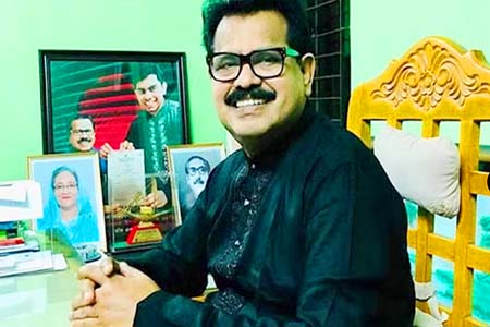 হাস্যোজ্জল শ্রমিক নেতা ইসরাফিল আলম