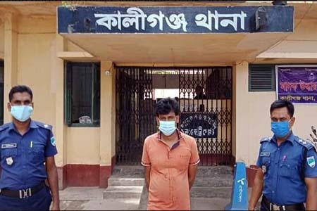 কালীগঞ্জে যাবজ্জীবন সাজাপ্রাপ্ত শফি গ্রেফতার