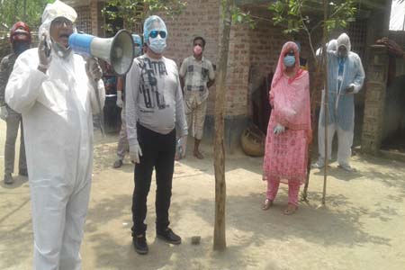 ঝিনাইদহে করোনার থাবা আক্রান্ত ২, মোল্লাডাঙ্গা গ্রামকে লকডাউন ঘোষনা