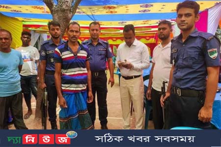ঝিনাইদহ কালীগঞ্জে বাল্যবিবাহ বন্ধ ও জরিমানা আদায়