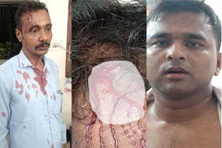 সাংবাদিক ও শিক্ষানবীশ আইনজীবীর ওপর হামলা