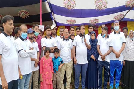 কালীগঞ্জ পৌর ফুটবল টুর্ণামেন্টের উদ্বোধনী খেলায় খুলনাকে হারিয়ে কালীগঞ্জ বিজয়ী