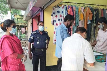 কালীগঞ্জে পৃথক দুটি ভ্রাম্যমান আদালতে ৩৫ হাজার ১’শ টাকা জরিমানা আদায়