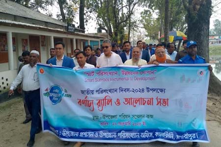 কালকিনিতে জাতীয় স্থানীয় সরকার ও পরিসংখ্যান দিবস পালিত