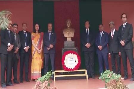 বাংলাদেশ উপ-হাইকমিশন কলকাতায় উদযাপিত হলো বঙ্গবন্ধুর ১০৩তম জন্মবার্ষিকী ও জাতীয় শিশু দিবস ২০২৩