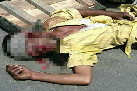 কুড়িগ্রামে ট্রাকের চাপায় রিক্সা চালকের মৃত্যু