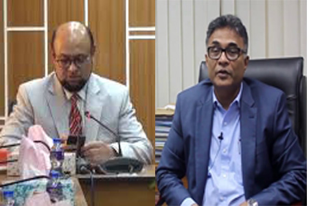 প্রধানমন্ত্রীর ত্রাণ ও কল্যাণ তহবিলে ভূমি মন্ত্রণালয়ের গণকর্মচারিদের অর্থ প্রদান