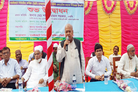 ধামইরহাটে দুটি মাদরাসার ৪ তলা একাডেমিক ভবনের ভিত্তি প্রস্তর স্থাপন