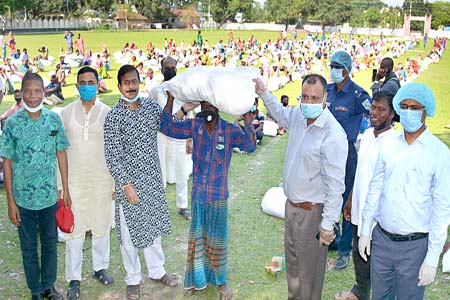 অসহায় মানুষের পাশে আওয়ামী লীগ