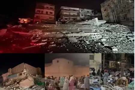 মরক্কোর ভূমিকম্পে মৃতের সংখ্যা