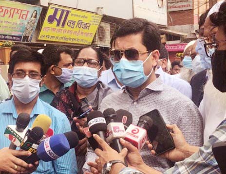 ফ্লাইওভারের নিচের জায়গাগুলো দখল মুক্ত করা হবে -মেয়র তাপস
