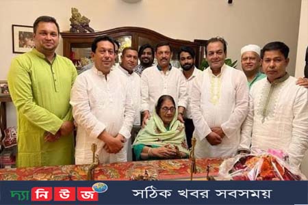 সাজেদা চৌধুরীর সাথে সাক্ষাৎ করেন ফরিদপুর জেলা আ'লীগের সভাপতি-সম্পাদক
