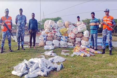মেঘনায় দুই কোটি টাকার কারেন্ট জাল জব্দ