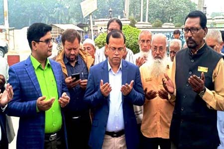 মেহেরপুরে যথাযোগ্য মর্যাদায় মেহেরপুর মুক্ত দিবস পালন