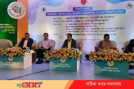 জনশুমারি ও গৃহগণনা ২০২২ এর মাস্টার ট্রেইনারদের চার দিনব্যাপী প্রশিক্ষণ কর্মশালা