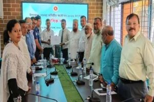 মিঠাপুকুরে শারদীয় দুর্গোৎসব নির্বিঘ্নে সম্পন্ন হওয়ায় উপজেলা প্রশাসনকে সনাতনী সম্প্রীতি সংঘের কৃতজ্ঞতা