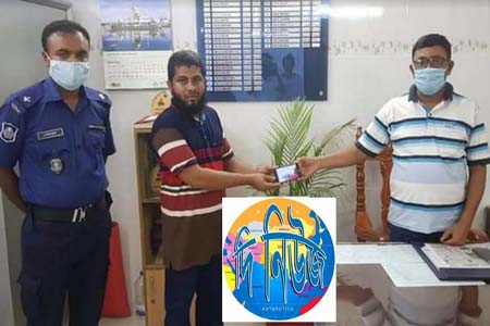 প্রযুক্তির সহায়তায় গ্রাহকের হারানো মোবাইল উদ্ধার করলো যশোরের শার্শা থানা পুলিশ 
