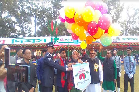 মধুখালীতে মহান বিজয় দিবস উদযাপিত