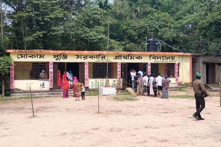 শান্তিপূর্ণ ভোটগ্রহণ