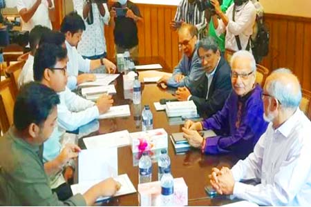 জাতীয় ঐকমত্য কমিশনের সঙ্গে বৈঠকে জাতীয় নাগরিক পার্টি