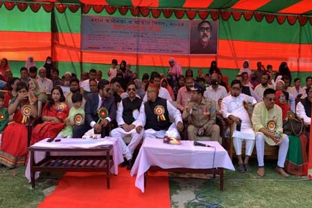 নগরকান্দায় মহান স্বাধীনতা দিবস ও জাতীয় দিবস পালিত