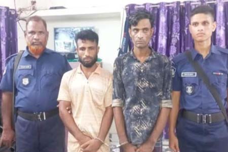 নড়াইলে পুলিশের অভিযানে বিপুল পরিমাণ ইয়াবাসহ গ্রেফতার ২
