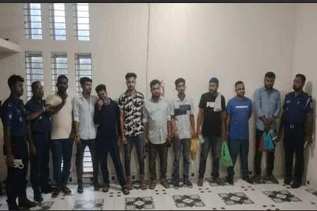 নড়াইলে পুলিশের বিশেষ অভিযান