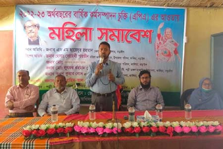 নড়াইল জেলা তথ্য অফিসের উদ্যোগে মহিলা সমাবেশ অনুষ্ঠিত