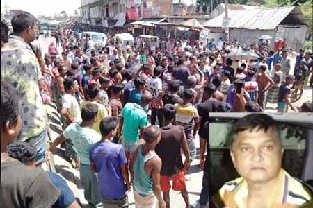 হিন্দু বাড়িঘরে ভাংচুর ও আগুন