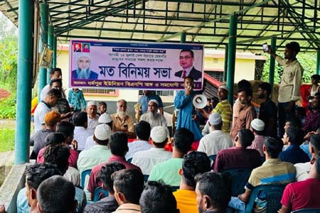 নোয়াখালীতে পদযাত্রা সফল করতে বিএনপির মতবিনিময় সভা 