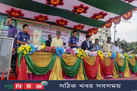 ফুটবল টুর্নামেন্টের উদ্বোধন