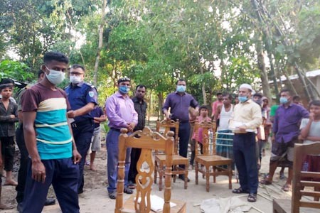 নবীগঞ্জে উপজেলা অবৈধ স্থাপনা উচ্ছেদ, ১০ হাজার টাকা জরিমানা 