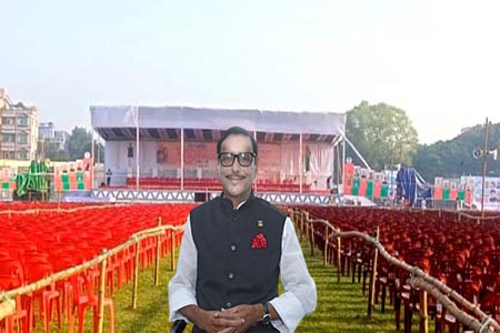 হেলিকপ্টারে যাচ্ছেন ওবায়দুল কাদের