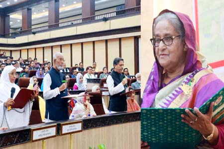 সবাইকে মিতব্যয়ী হয়ে জনকল্যাণে কাজ করতে হবে -প্রধানমন্ত্রী