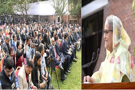 এবারের নির্বাচনে দেশের মানুষ স্বতঃস্ফূর্তভাবে ভোট দিয়েছে -প্রধানমন্ত্রী