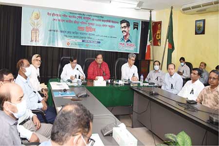 শেখ কামাল জাতীয় ক্রীড়া পরিষদ পুরস্কার প্রদান করেছেন প্রধানমন্ত্রী