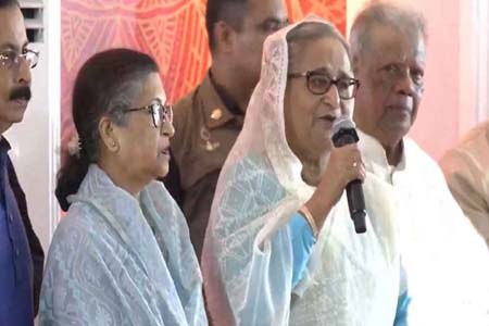 আওয়ামী লীগ নিতে আসেনি মানুষকে দিতে এসেছে -প্রধানমন্ত্রী