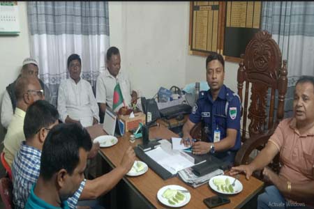 কমিউনিটি পুলিশিং ডে- উপলক্ষে প্রস্তুতি সভা  