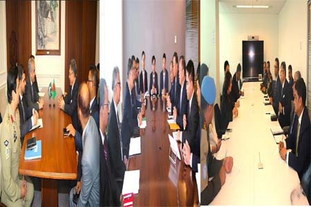 স্বরাষ্ট্রমন্ত্রীর  দ্বিপক্ষীয় বৈঠক