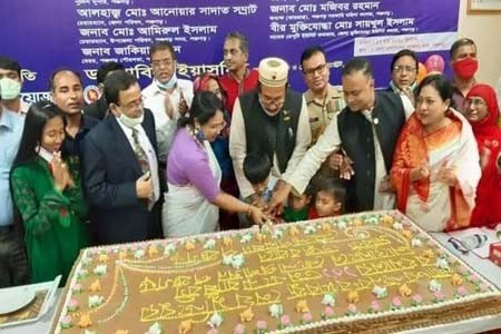 পঞ্চগড়ে জাতির পিতা বঙ্গবন্ধু শেখ মুজিবুর রহমান এঁর জন্মবার্ষিকী ও জাতীয় শিশু দিবস উদযাপন