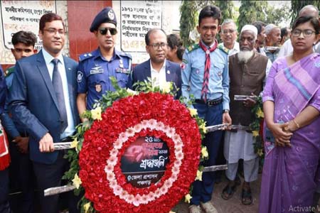 পঞ্চগড়ে ভয়াল ২৫ মার্চ গনহত্যা দিবস পালিত 