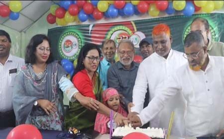 পঞ্চগড়ে এনটিভির জন্মদিন
