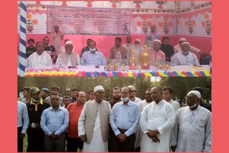 নড়িয়ার ডিঙ্গামানিকের গোলারমাঠ টি-১০ টিভি কাপ-২০২১ অনুষ্ঠিত