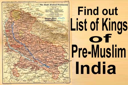 Kings of Pre-Muslim India